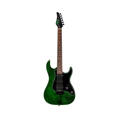 JET JS450 Electric Guitar - Transparent Green