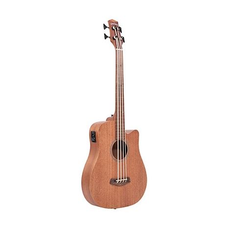 M-Bass25FL 25-Inch Scale Fretless Acoustic-Electric MicroBass with Gig Bag